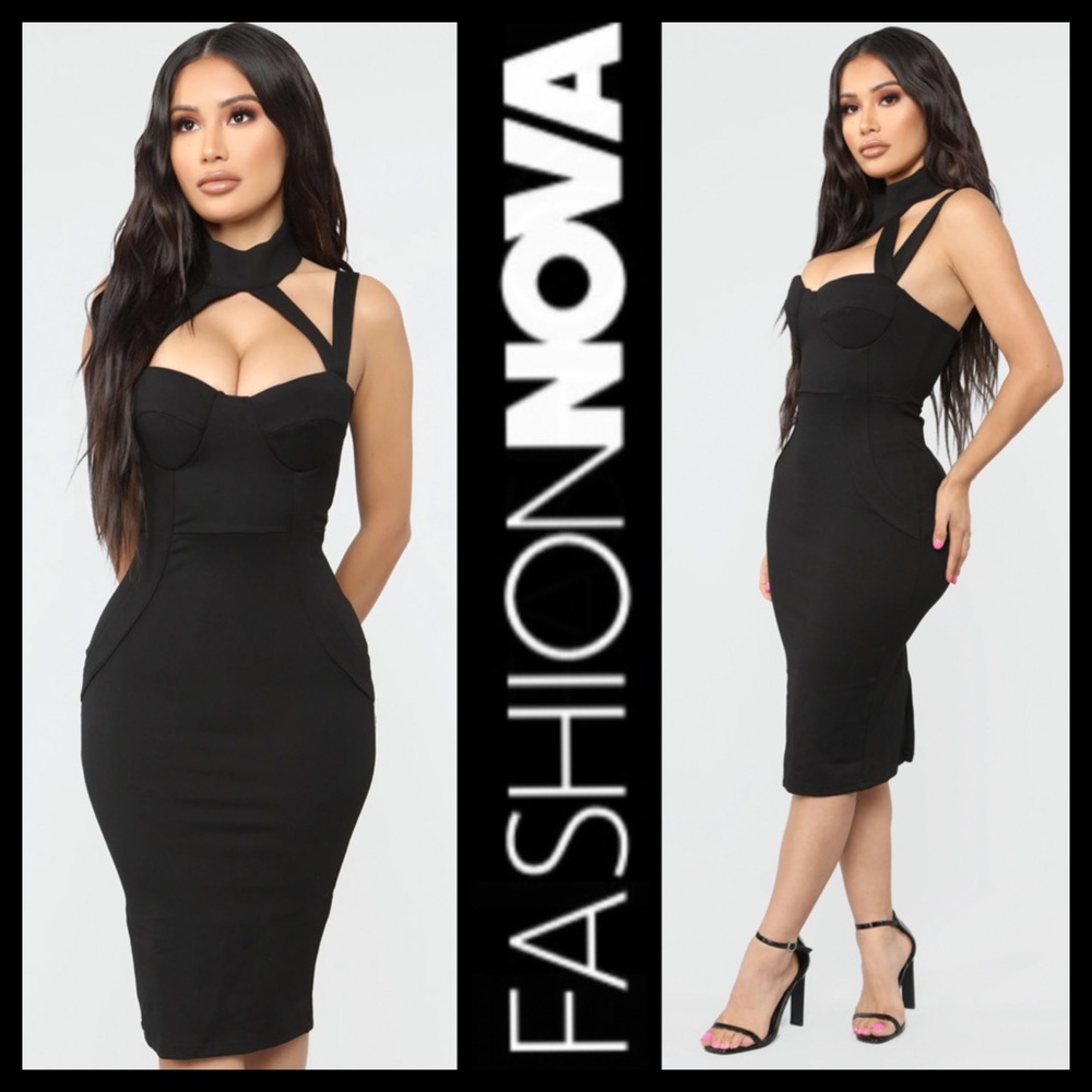 NWT Fashion Nova Evil Queen Bodycon Dress